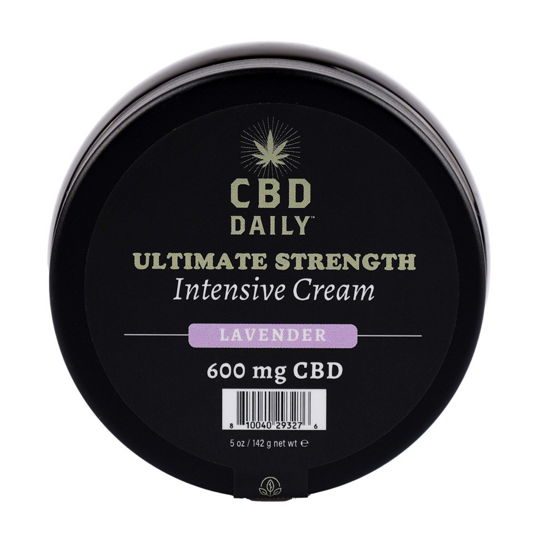 CBD Daily Ultimate Strength Intensive Cream - Lavender - 5 oz / 142 g 2
