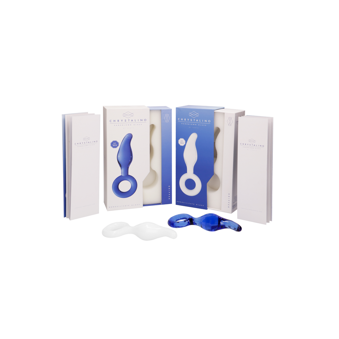 Gripper - Glass Dildo with Ring 5