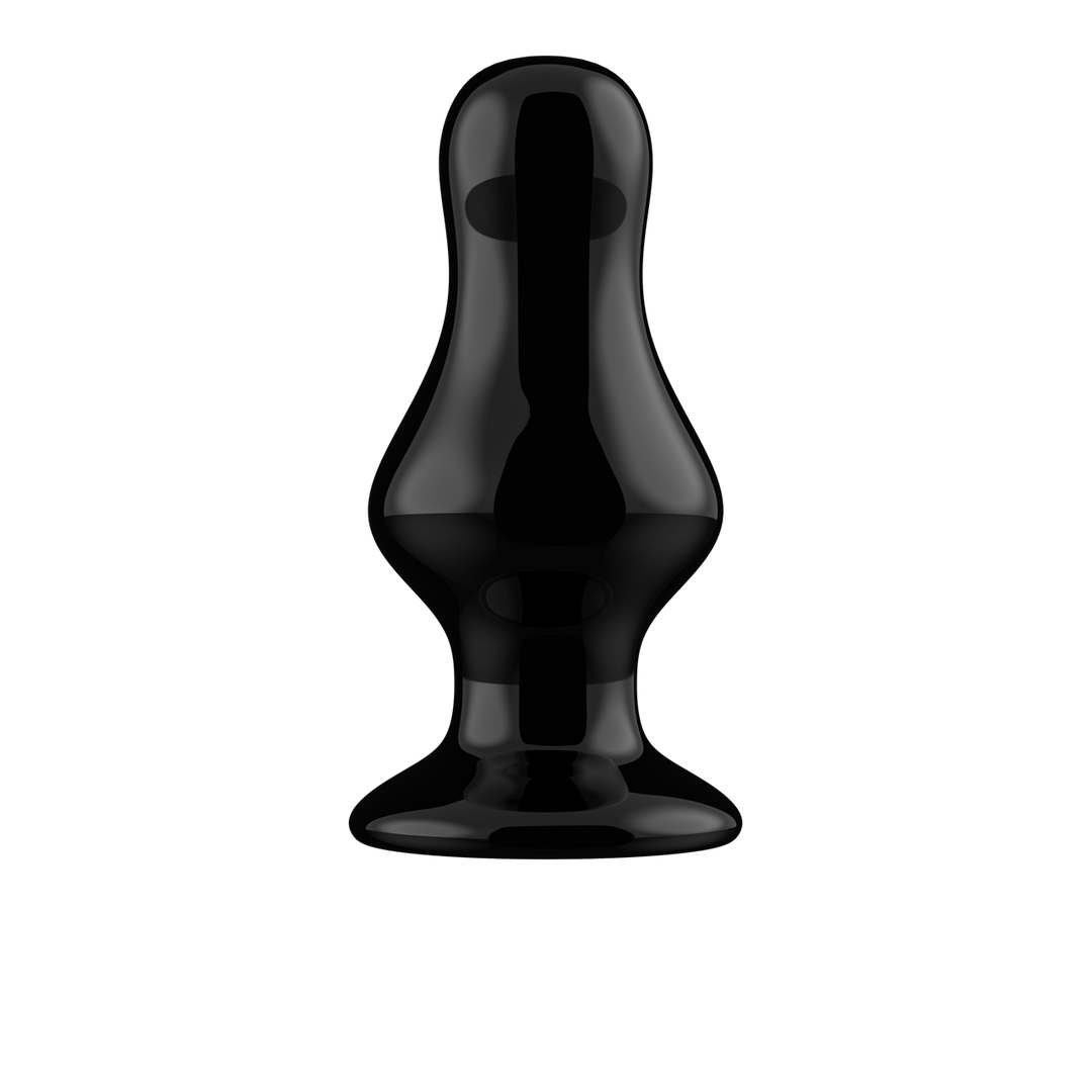 Missy - Vibrating Glass Butt Plug with Suction Cup 5