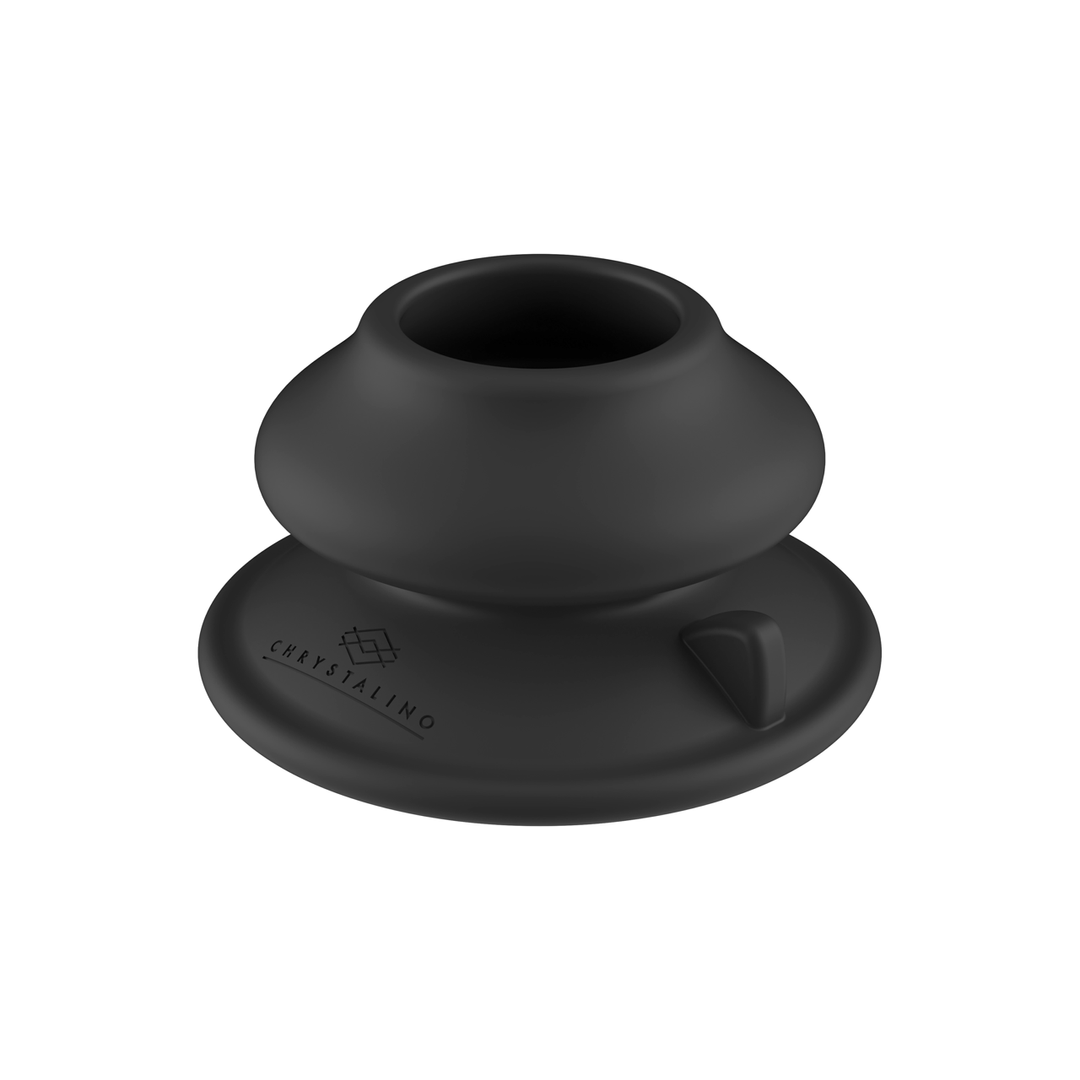 Missy - Vibrating Glass Butt Plug with Suction Cup 6