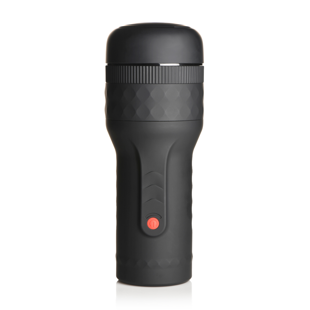 Tightening and Vibrating Masturbator - Black 6