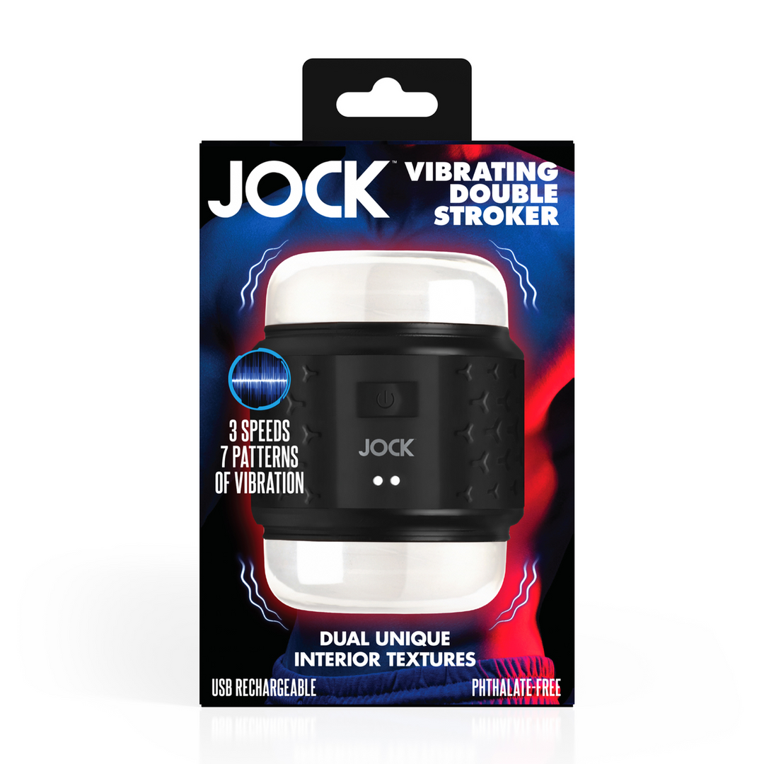 Vibrating Double Stroker - Black 3