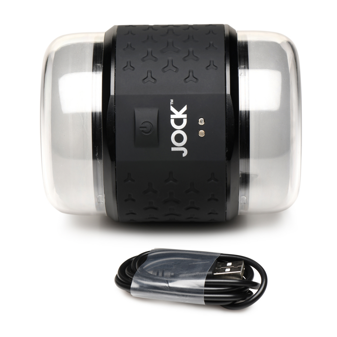 Vibrating Double Stroker - Black 6