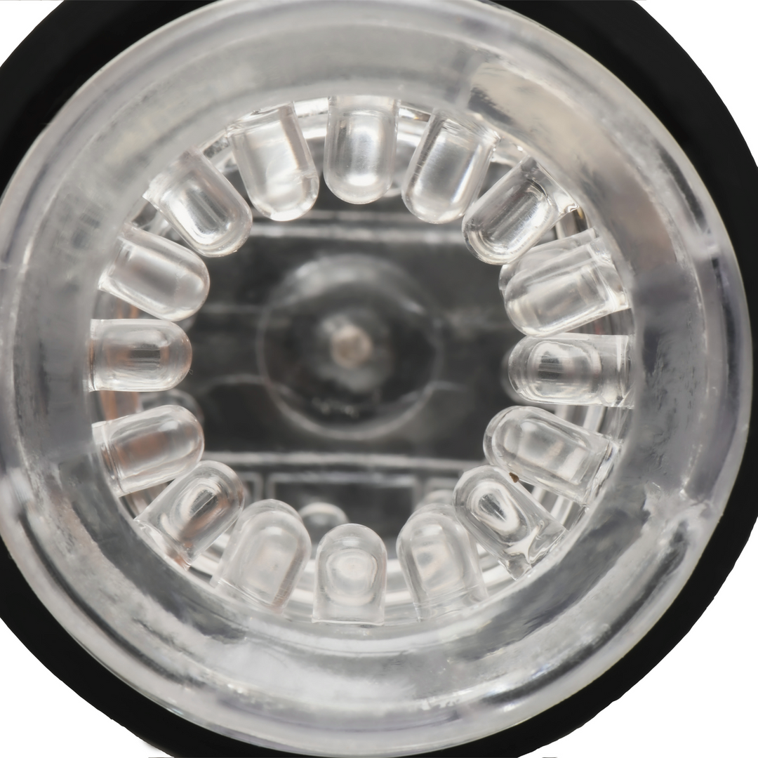 Turbo Max - Spinning Thrusting and Sucking Masturbator - Transparent/Black 6