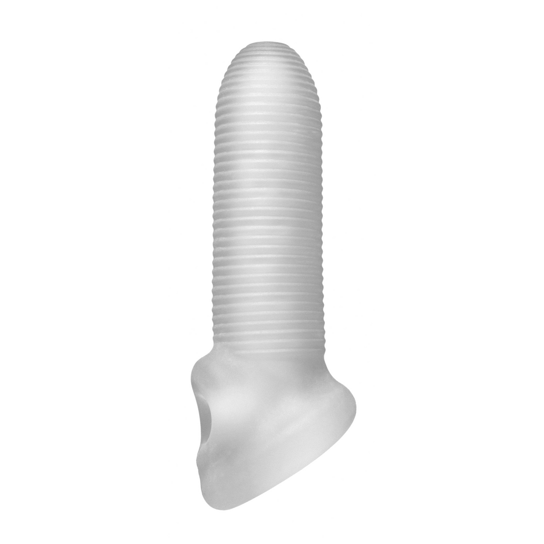 Fat Boy Micro Ribbed Sheath - Dildo - 5.5 / 14 cm 3