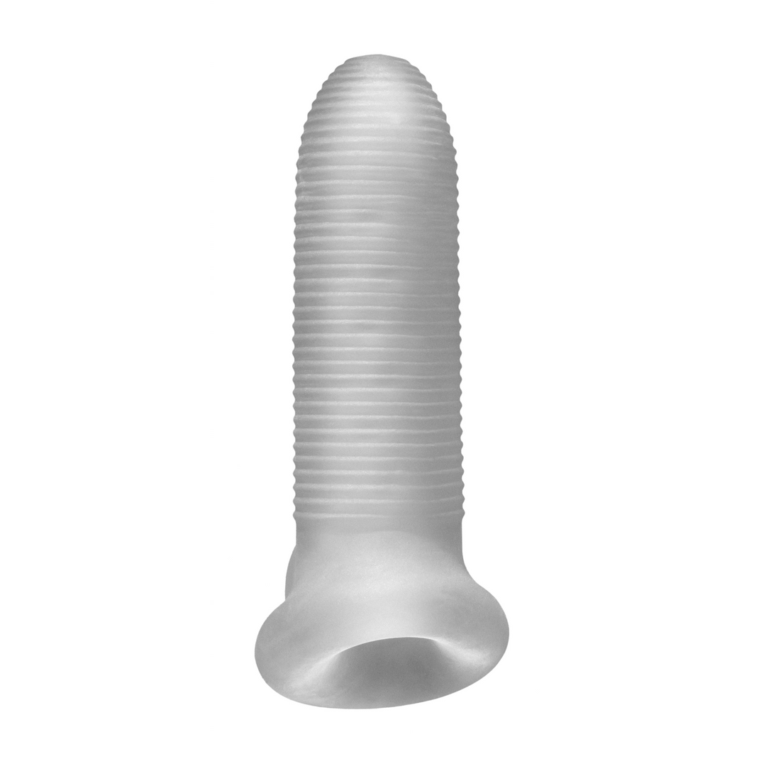 Fat Boy Micro Ribbed Sheath - Dildo - 5.5 / 14 cm 4