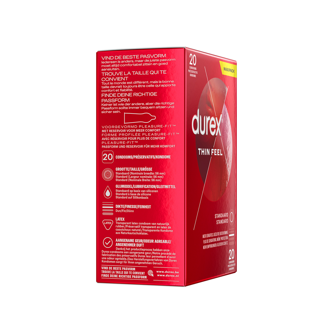 Thin Feel - Condoms - 20 Pieces 3