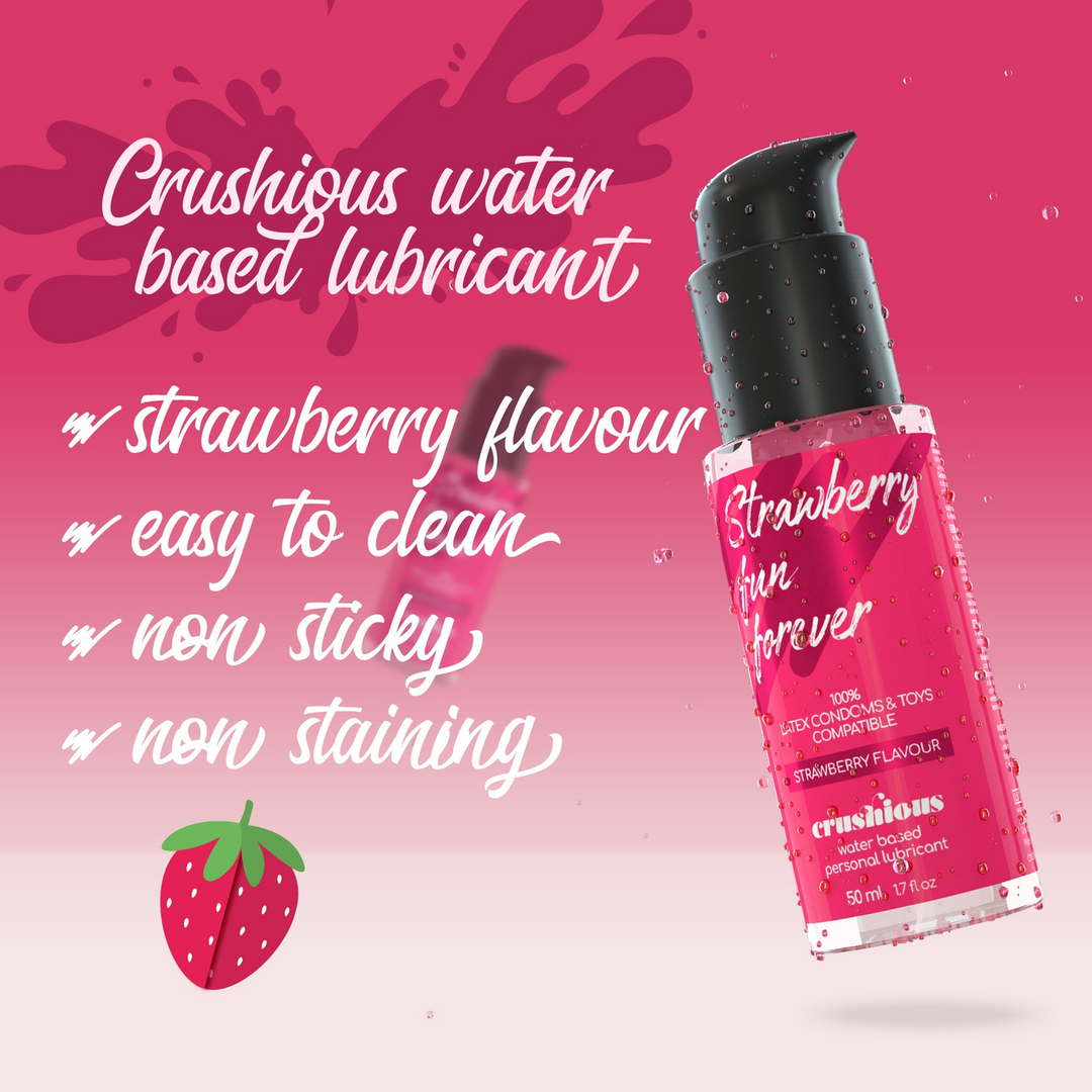 Waterbased Lubricant - Strawberry Flavour - 1.7 fl oz / 50 ml 3