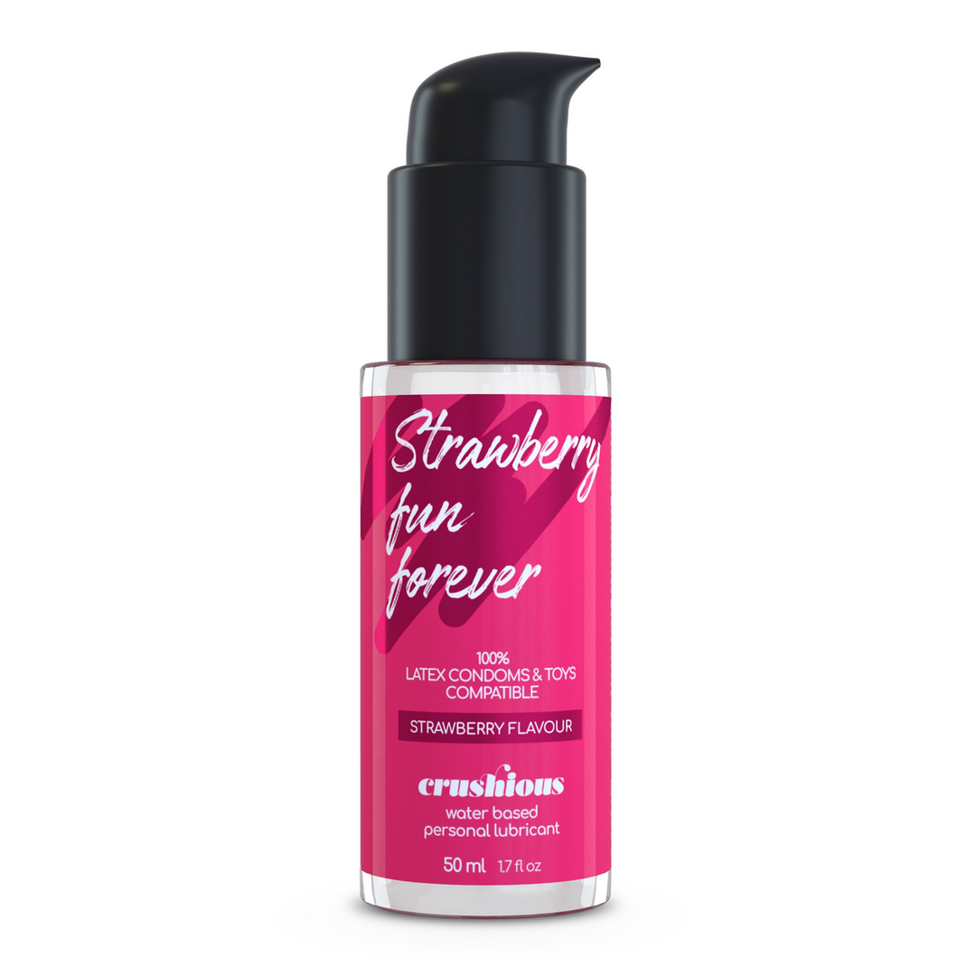 Waterbased Lubricant - Strawberry Flavour - 1.7 fl oz / 50 ml