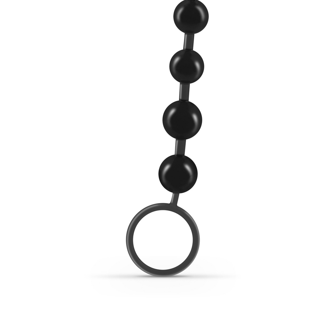 Basic Anal Beads - 10 Bead Chain - Black 4