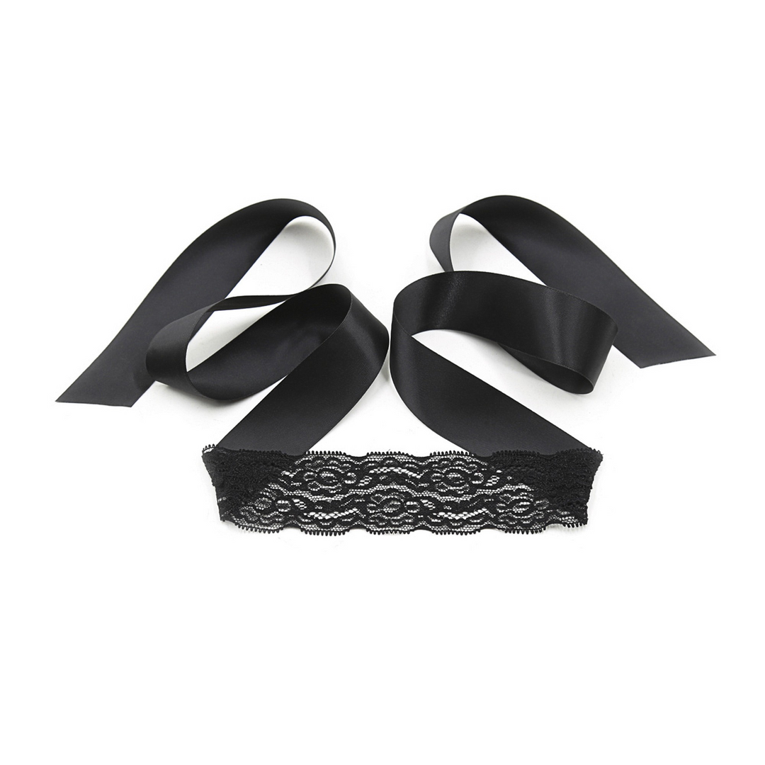 Lace Me Up - Bondage Lacy Set - Black 3