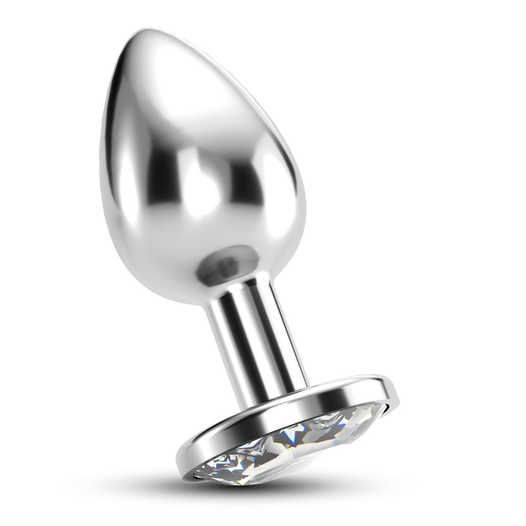 Bijou - Anal Jewel Plug - Large - Clear