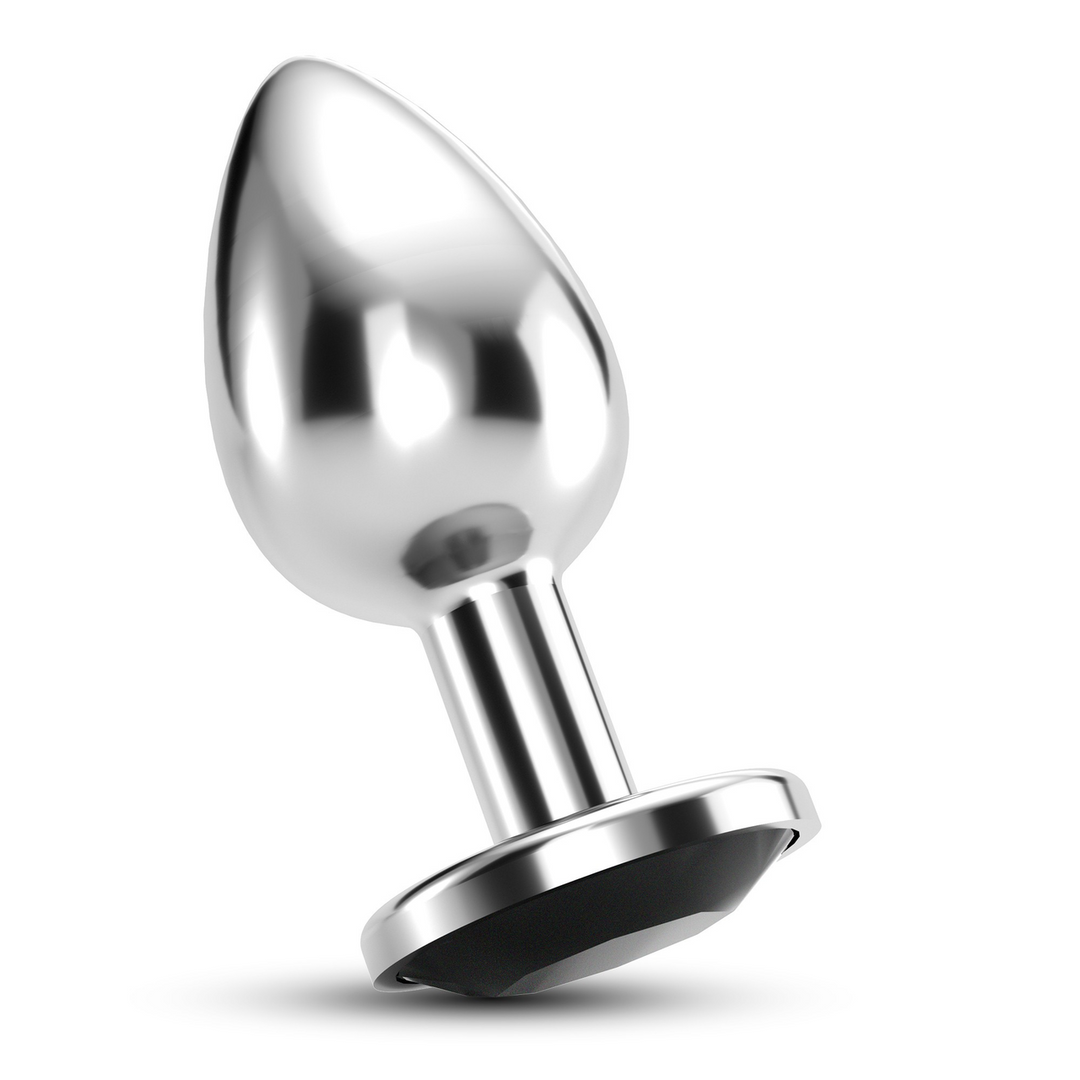 Bijou - Anal Jewel Plug - Small - Black