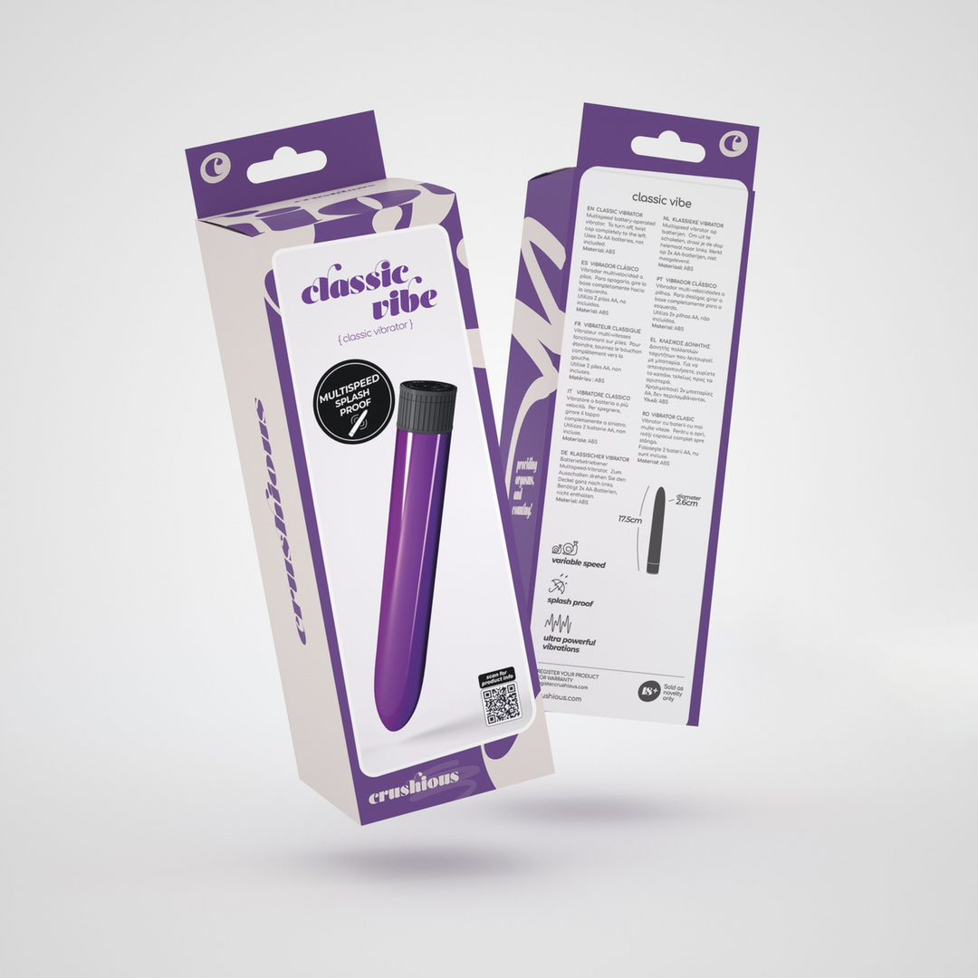 Classic Vibe - Classic Vibrator - Purple 2
