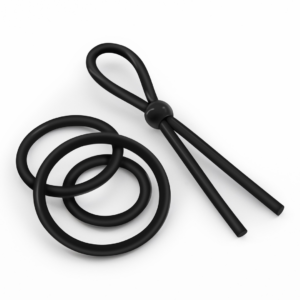 Daltons - Silicone Cockring Set - Black