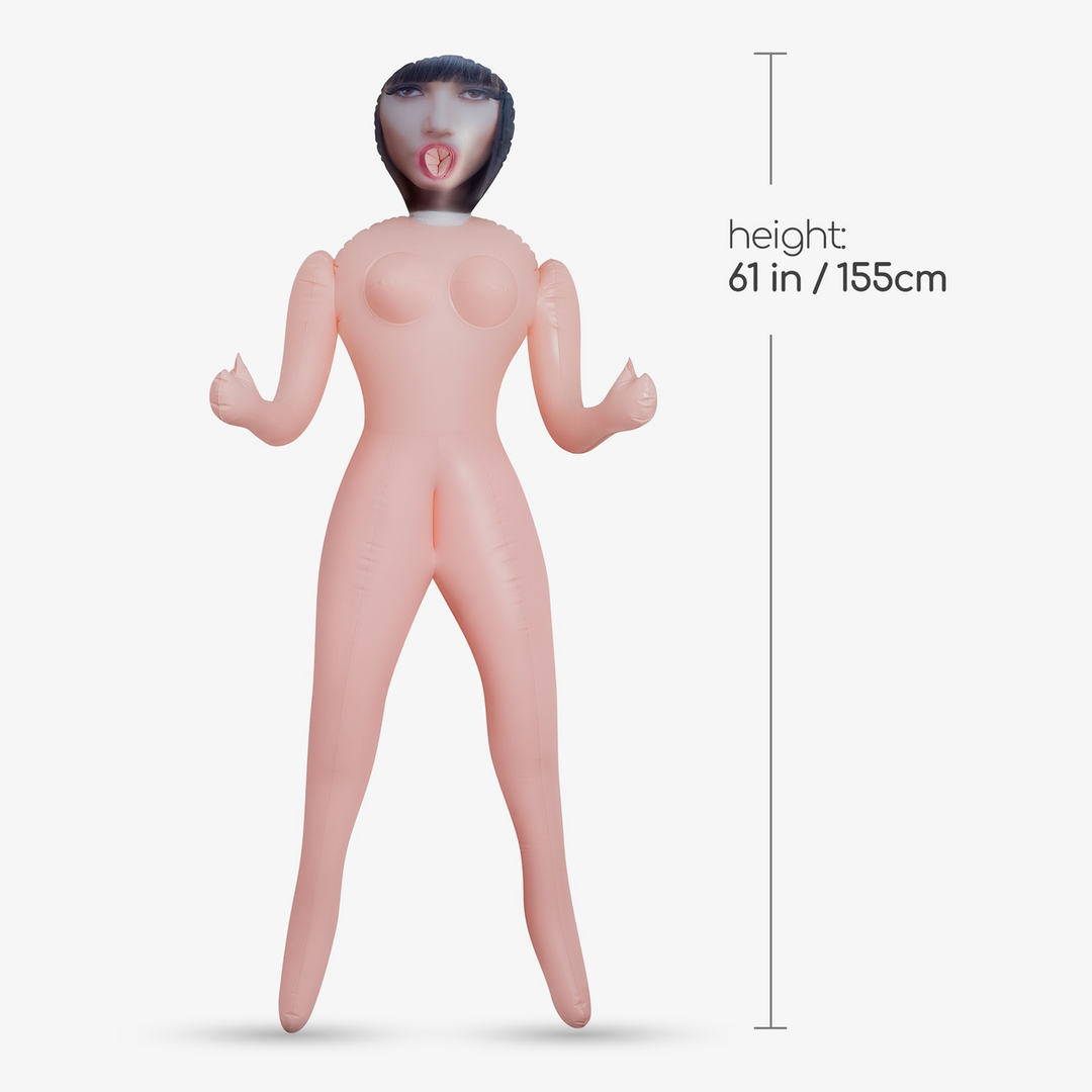 Nicole La Enfermera - Inflatable Doll with Stroker 6