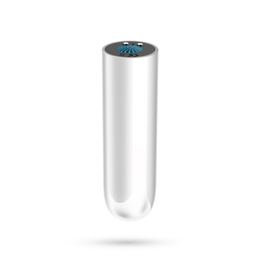 Quackers - USB Rechargeable Vibrating Bullet - White 4