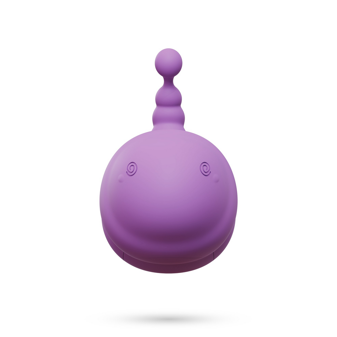 Cocoon - Rechargeable Vibrating Egg with Remote Control - Purple 4