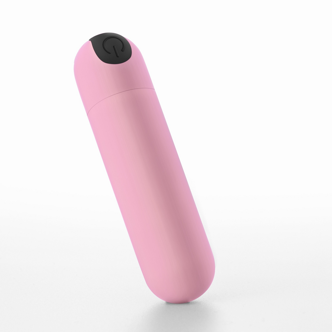 iMoan - Rechargeable Vibrating Bullet - Baby Pink 3