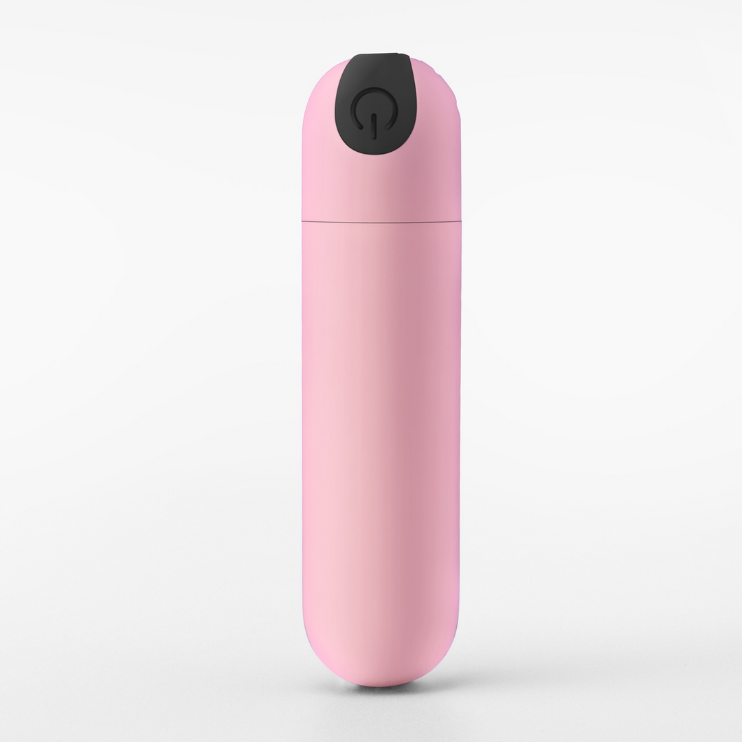 iMoan - Rechargeable Vibrating Bullet - Baby Pink