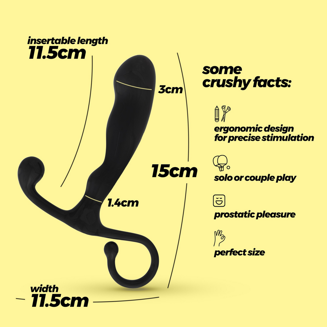 P-Baba - Prostate Massager - Black 6