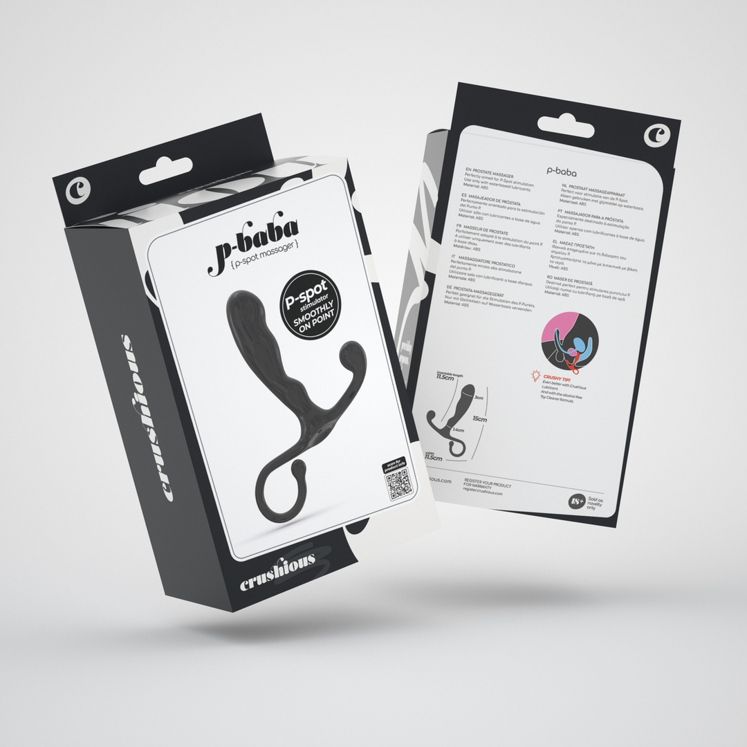 P-Baba - Prostate Massager - Black 2