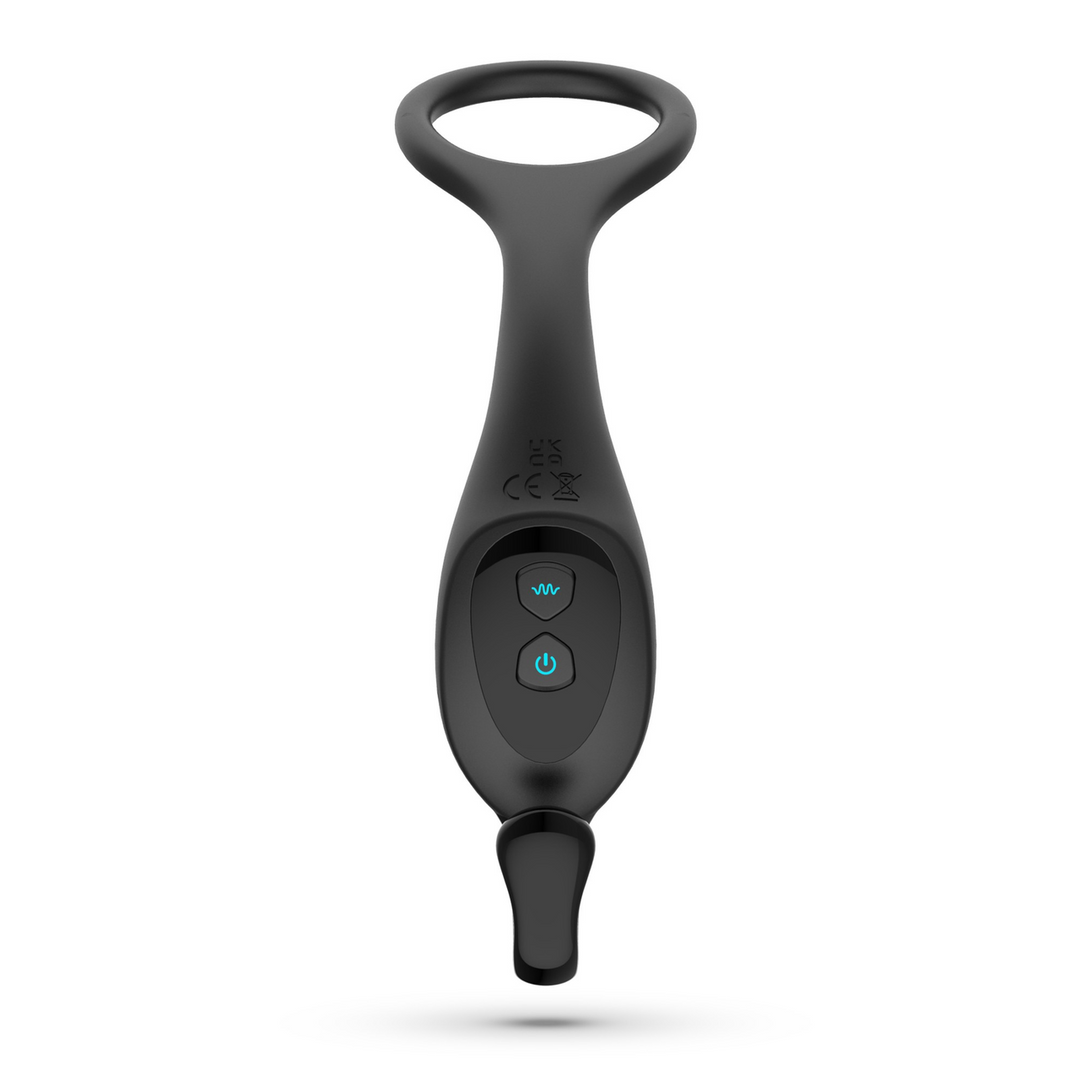 Magoo - Vibrating and Thrusting Prostate Massager with Cockring and Remote Control - Black 5
