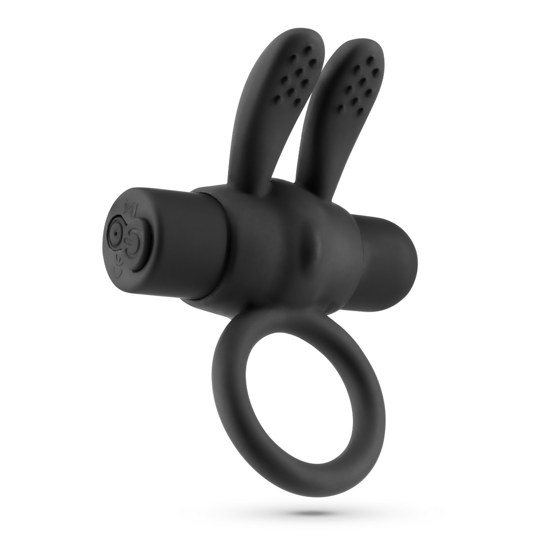 Nacho - Vibrating Cockring with Remote Control - Black 5