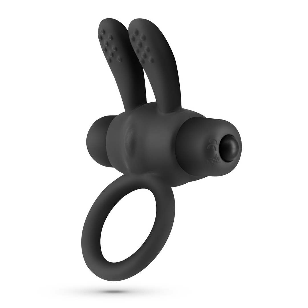 Pluto - Cockring with Vibrating Bullet - Black 4