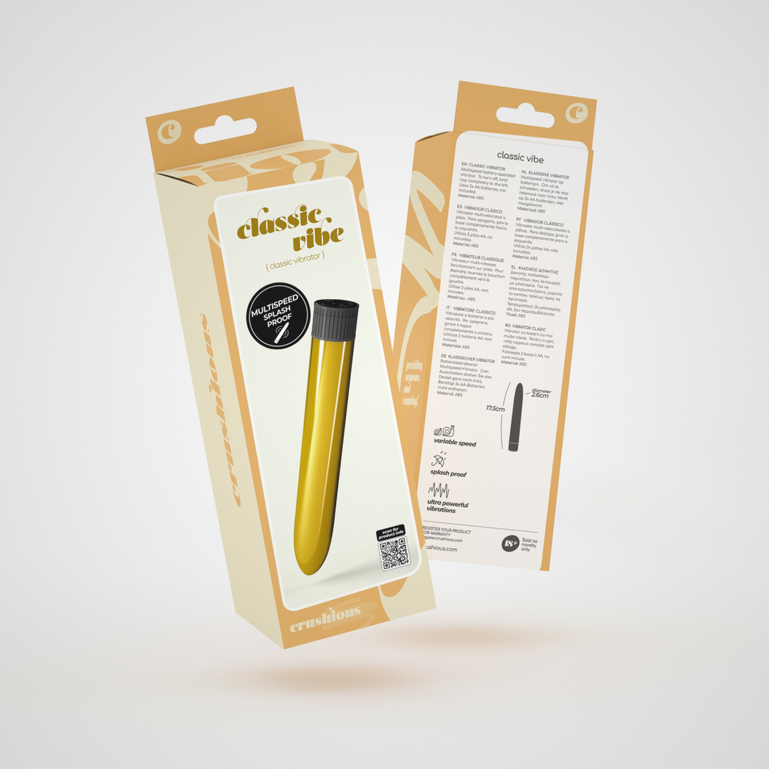 Classic Vibe - Classic Vibrator - Golden 2