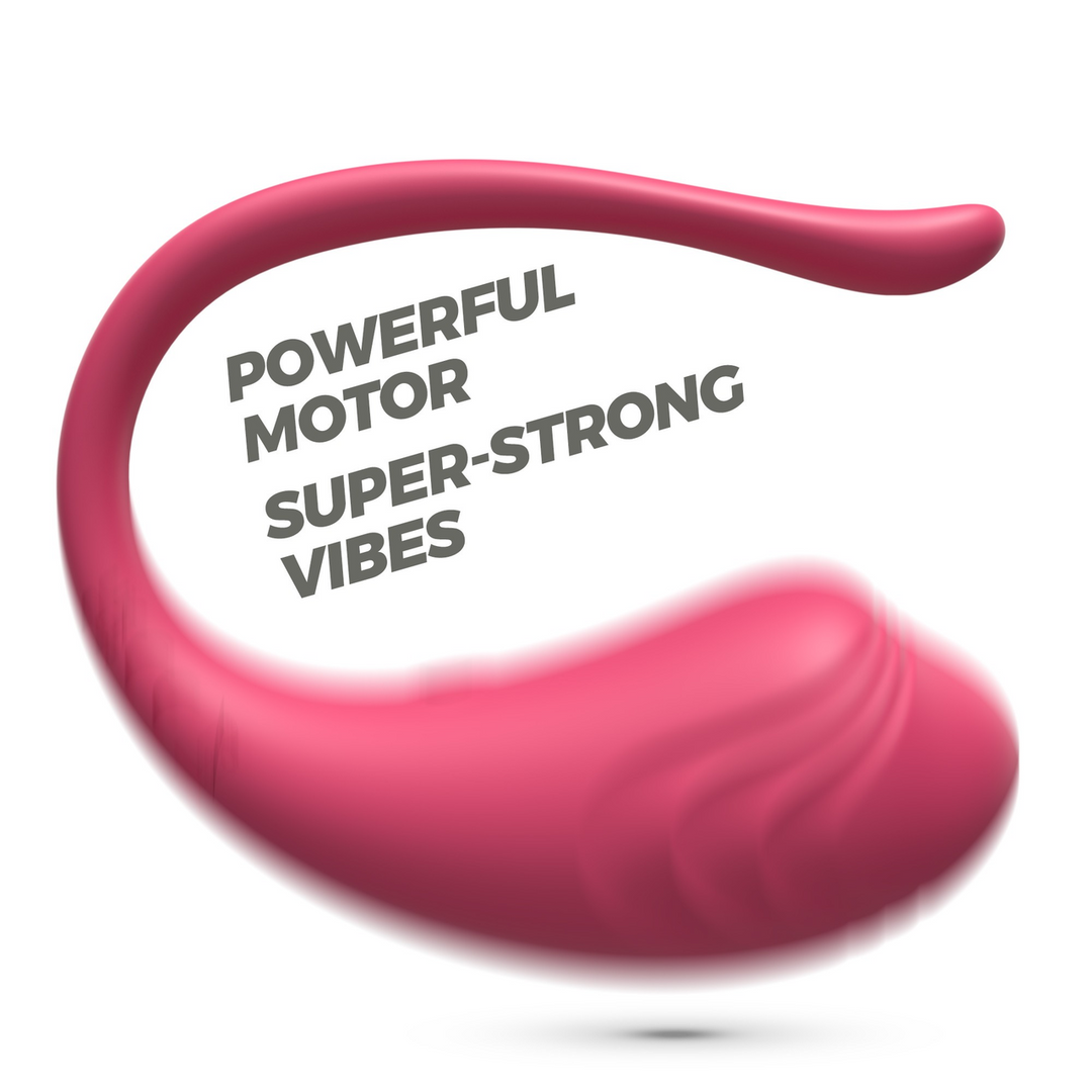 Tamago - Rechargeable Vibrating Egg with Remote Control - Pink 6