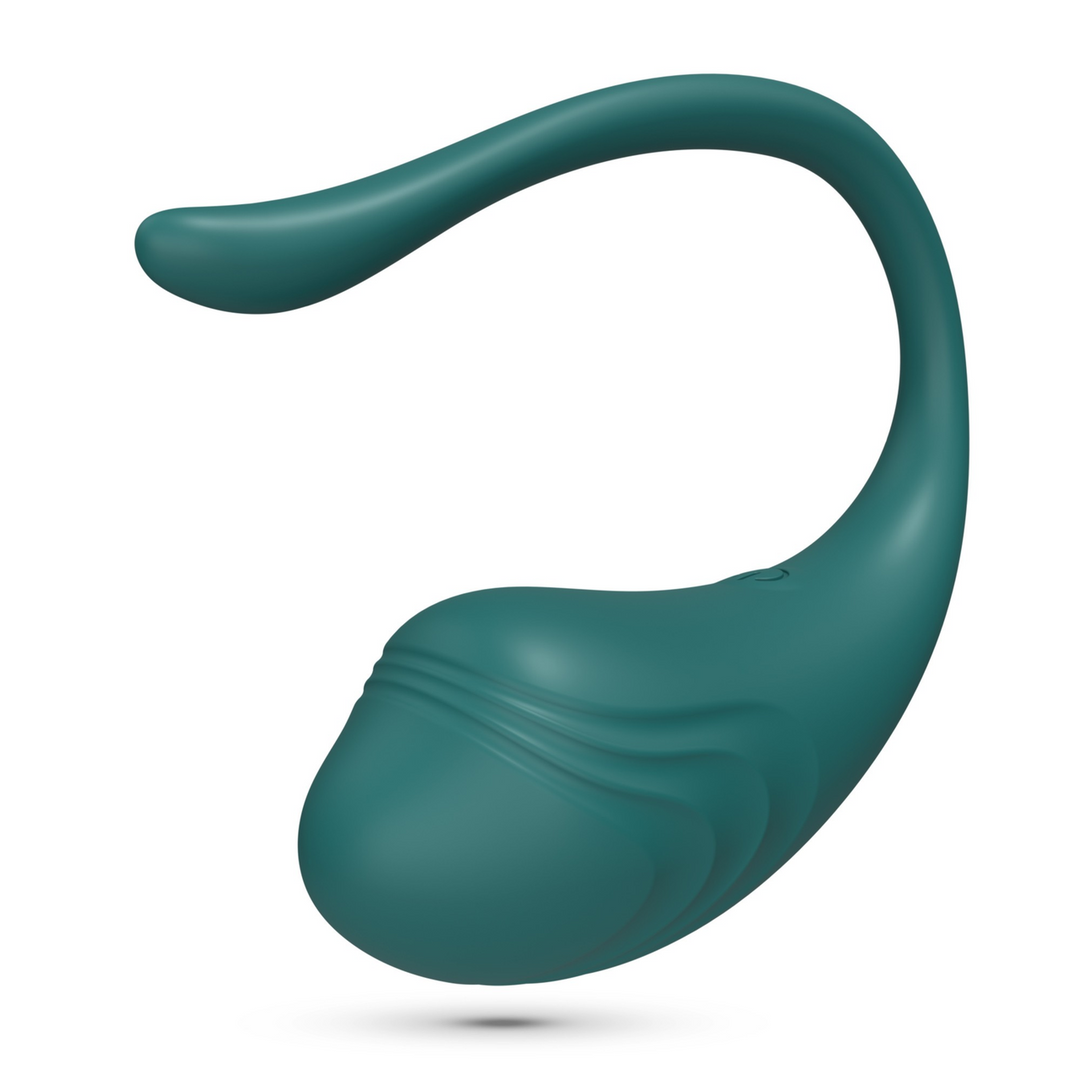 Tamago - Rechargeable Vibrating Egg with Remote Control - Emerald 3
