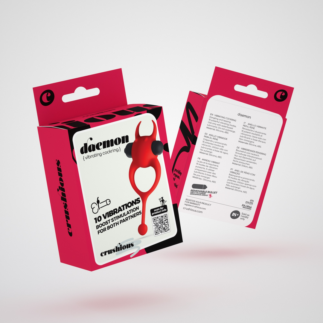 Daemon - Vibrating Cockring - Red 2