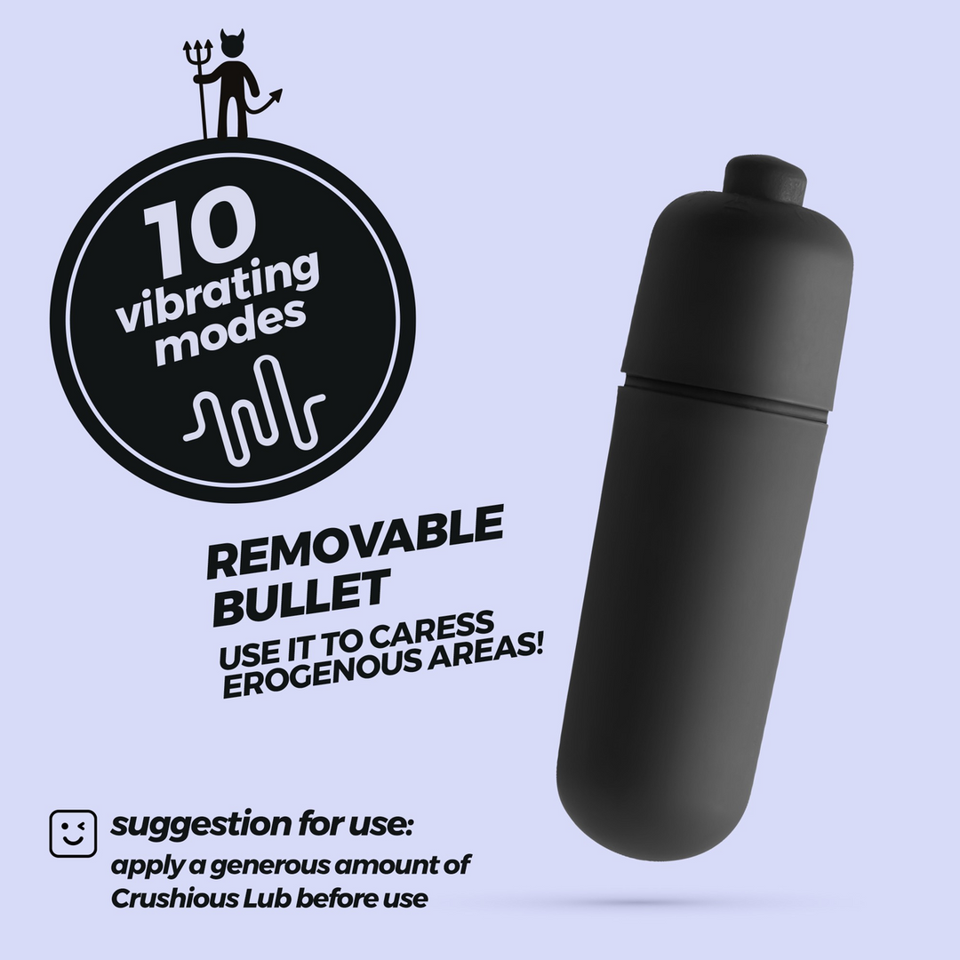 O-Pet Devil - Vibrating Bullet - Black 6