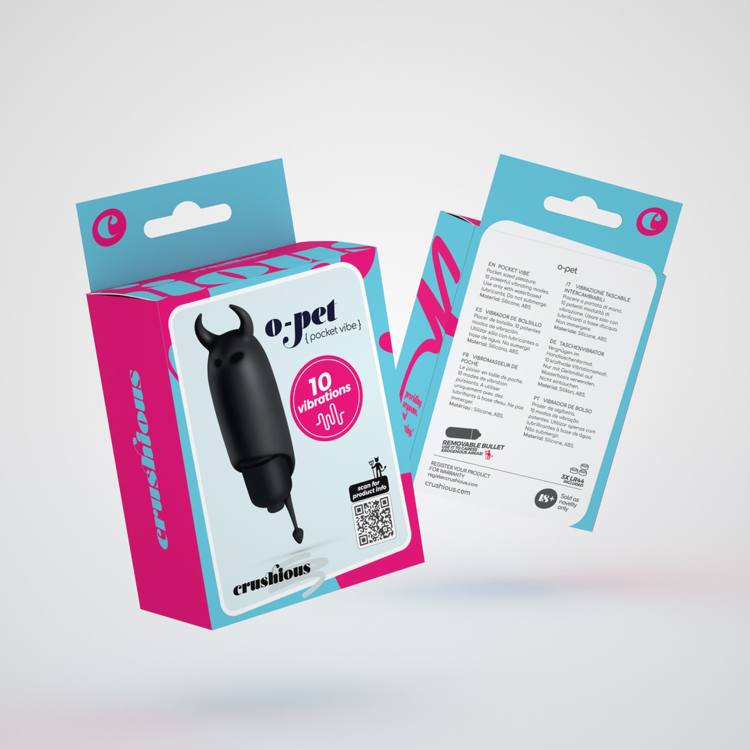 O-Pet Devil - Vibrating Bullet - Black 2