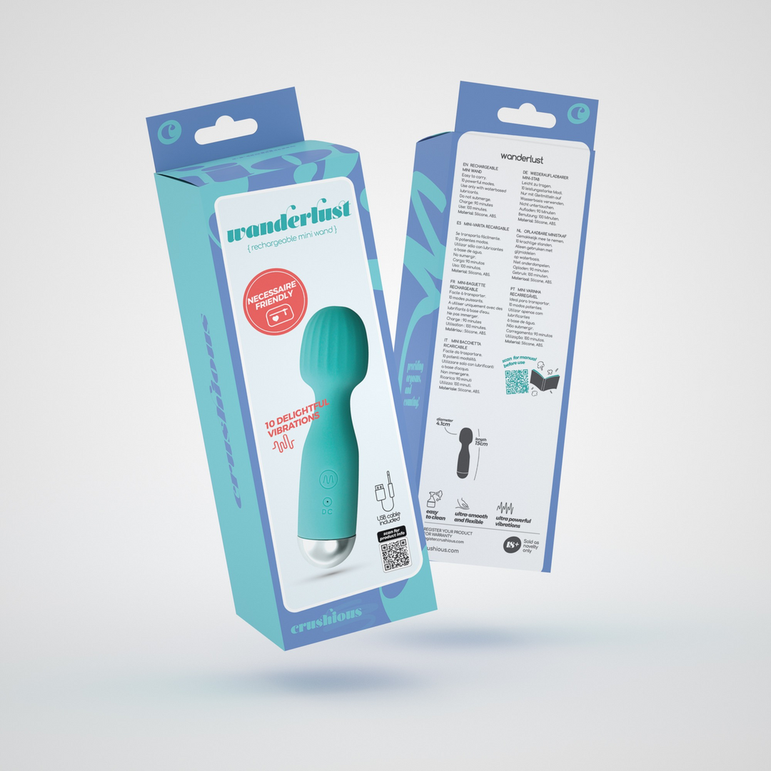 Wanderlust - Mini Wand Massager - Mint Green 2