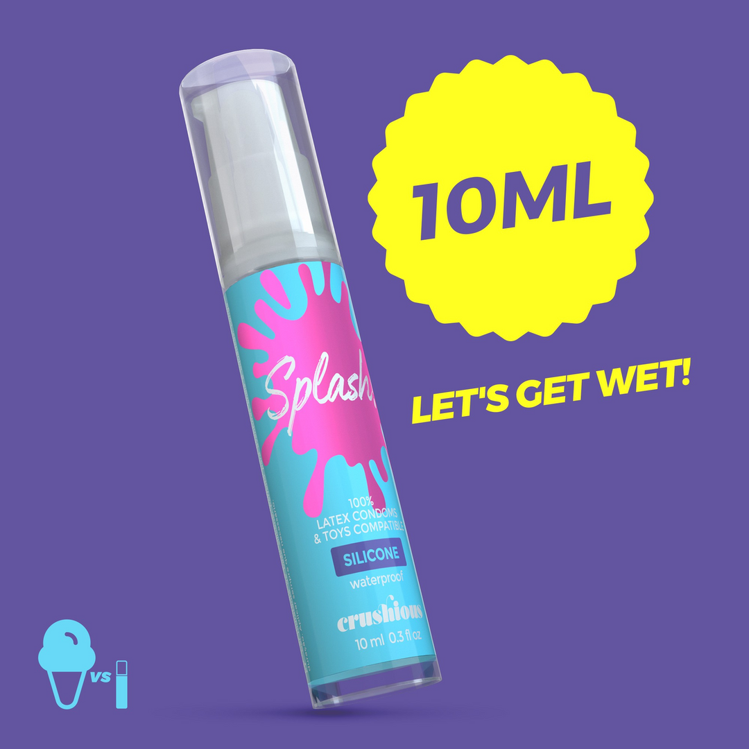 Splash - Silicone Lubricant - 0.3 fl oz / 10 ml 4