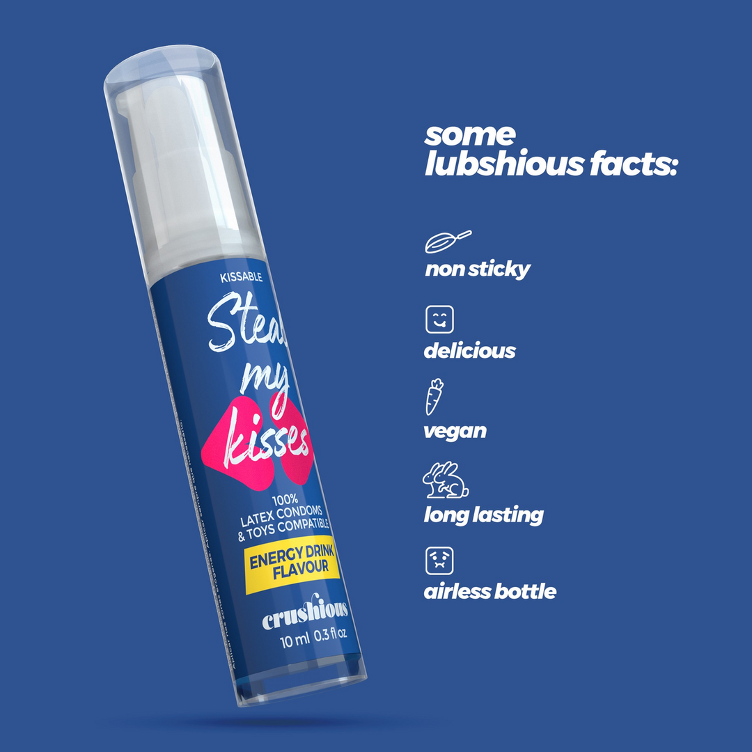 Steal My Kisses - Lubricant - Energy Drink Flavour - 0.3 fl oz / 10 ml 5