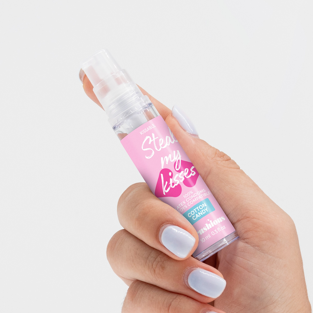 Steal My Kisses - Lubricant - Cotton Candy Flavour - 0.3 fl oz / 10 ml 6