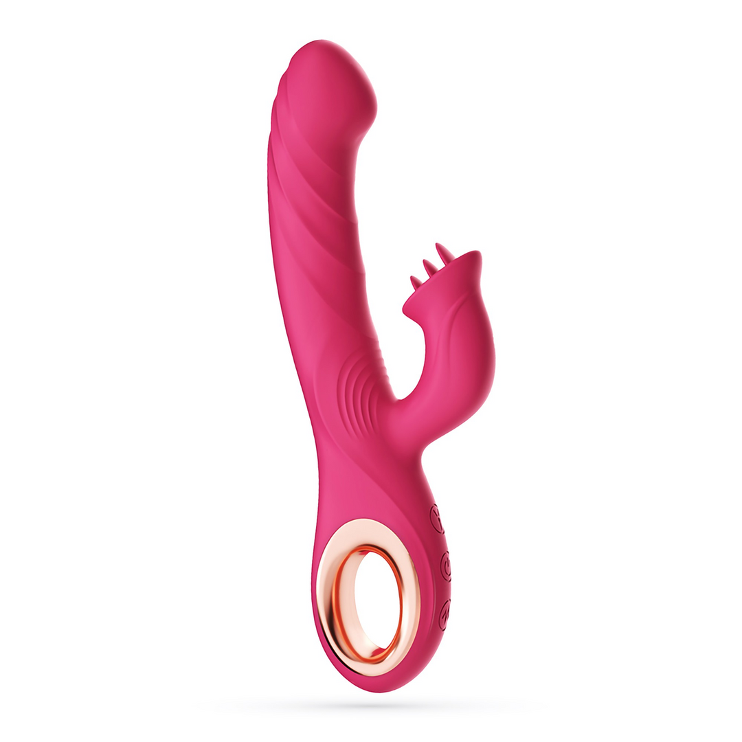 Mirenca - Wiggle Rabbit Vibrator - Pink 3