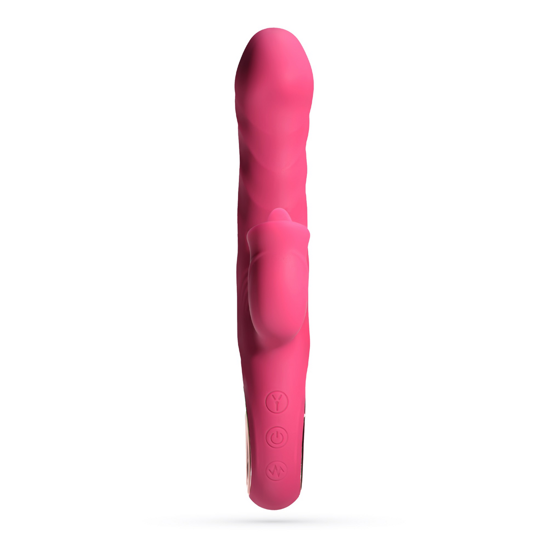 Mirenca - Wiggle Rabbit Vibrator - Pink 4