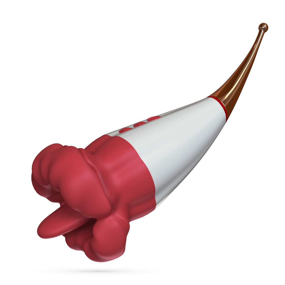 Jagger - Licking Double Stimulator - Red 4