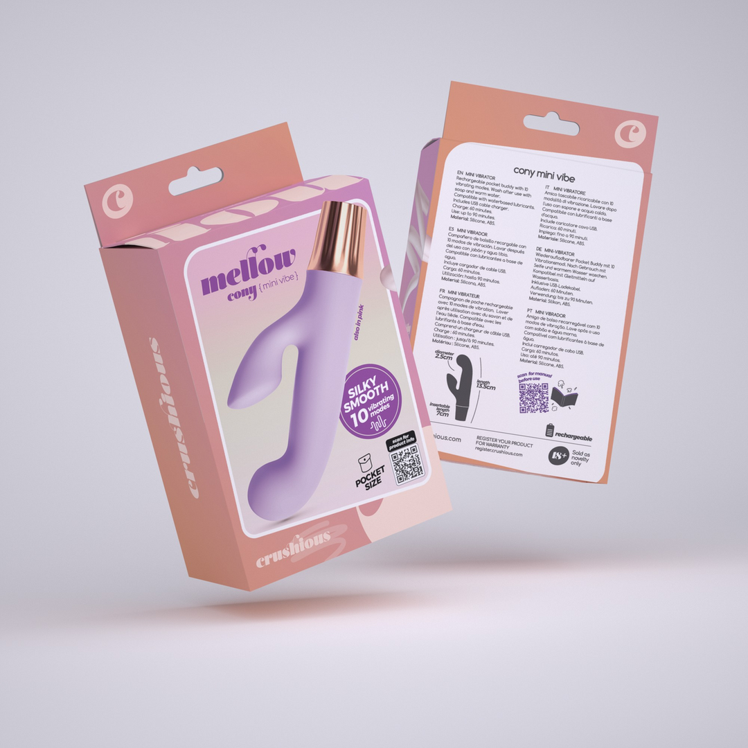 Mellow Cony - Mini Rabbit Vibrator - Lavender 2