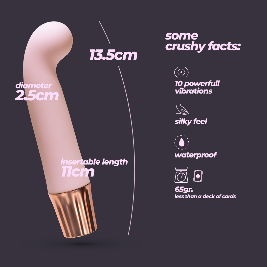 Mellow Gee - Mini G-Spot Vibrator - Pink 6