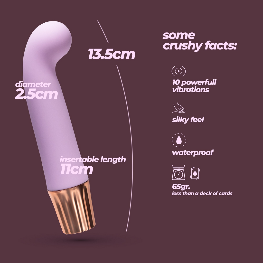 Mellow Gee - Mini G-Spot Vibrator - Lavender 6