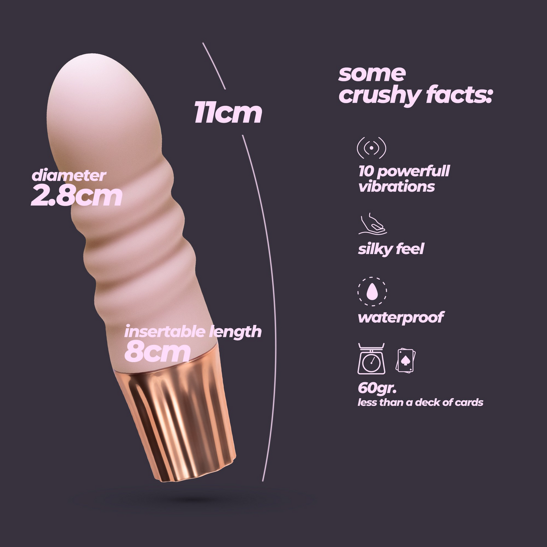 Mellow Bubbles - Mini Vibrator - Pink 6
