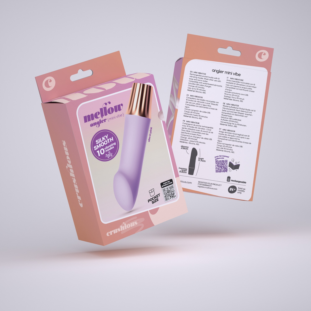 Mellow Angler - Mini G-Spot Vibrator - Lavender 2