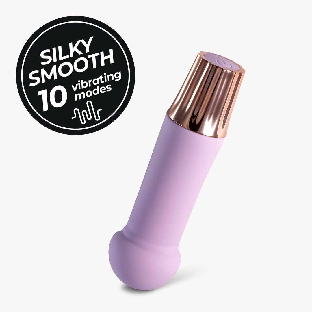 Mellow Puff - Mini Wand Vibrator - Lavender 6