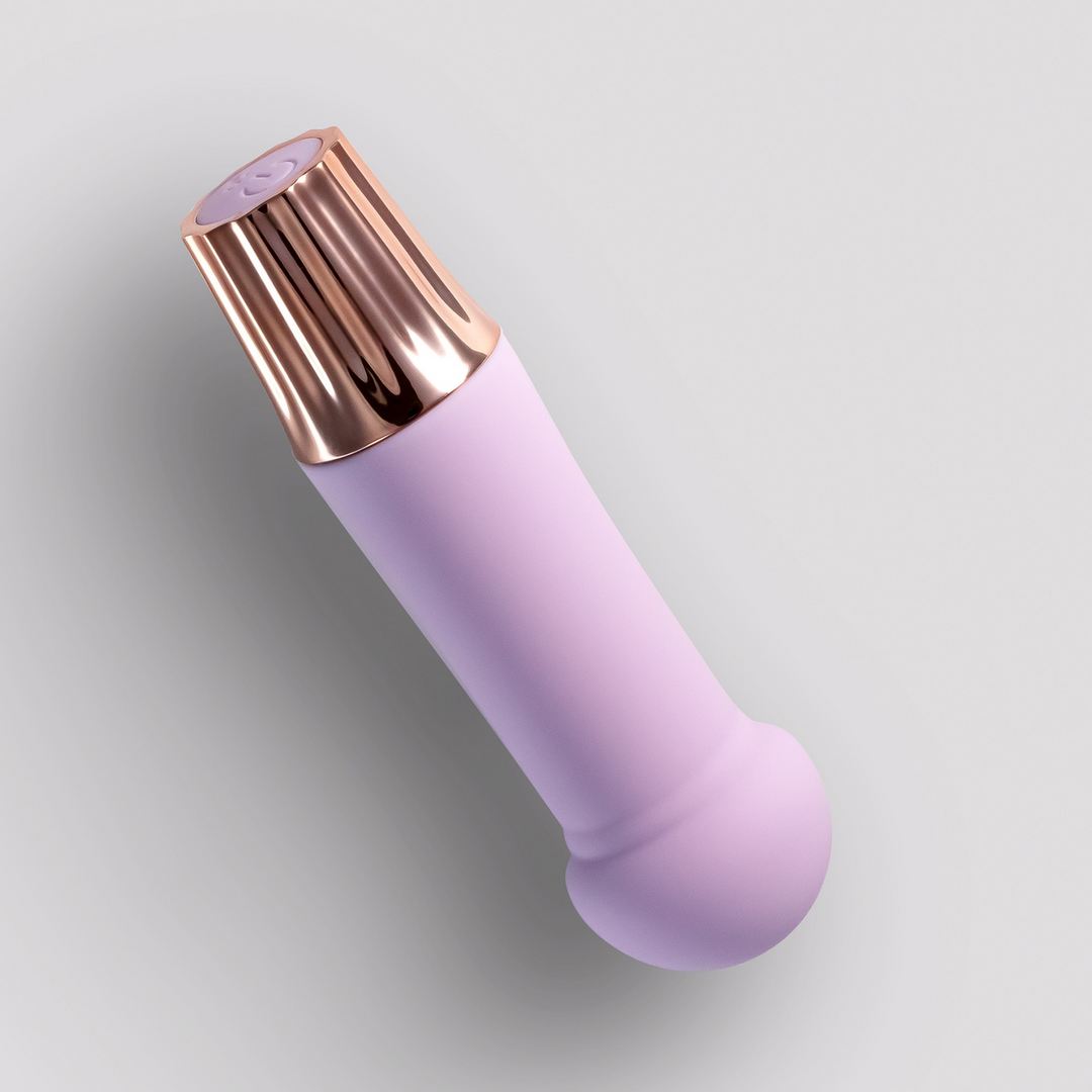 Mellow Puff - Mini Wand Vibrator - Lavender 4