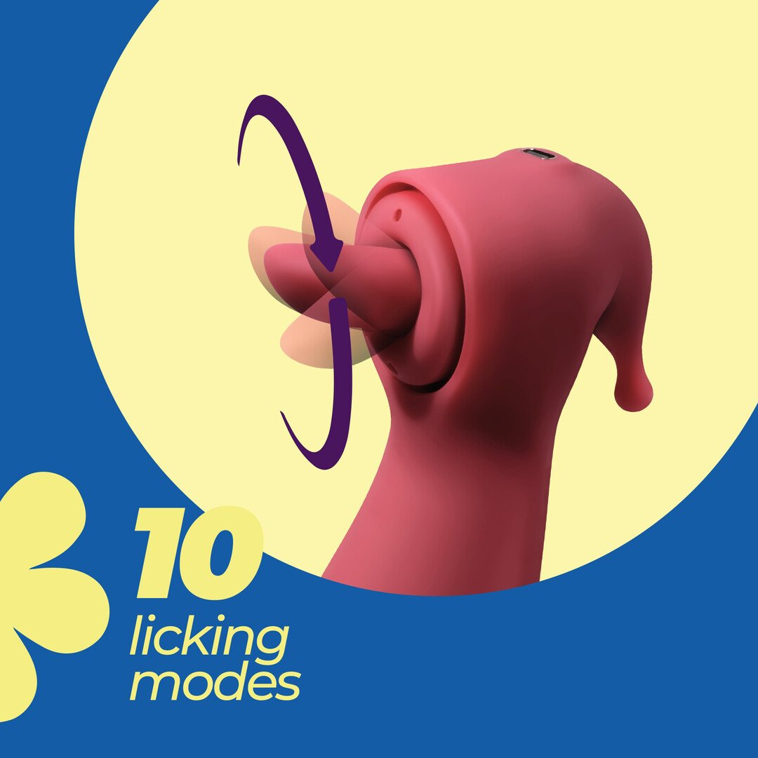 Saci - Clitoral and Nipple Stimulator with Suction - Red 6
